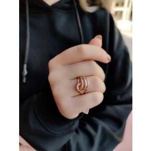 İTHAL ZİRKON TAŞLI GÜMÜŞ YÜZÜK-21 NUMARA