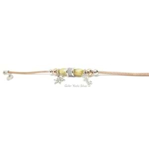 SALLANTILI DÜMENLİ TOP TOP GÜMÜŞ BİLEKLİK