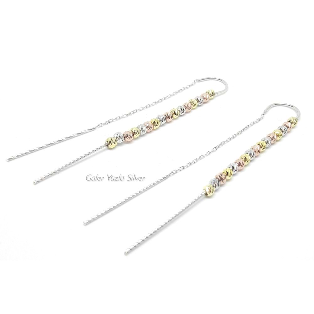 ZİNCİR DORİCA GÜMÜŞ KÜPE