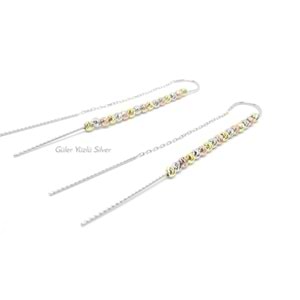 ZİNCİR DORİCA GÜMÜŞ KÜPE