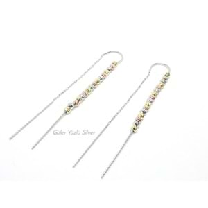 ZİNCİR DORİCA GÜMÜŞ KÜPE