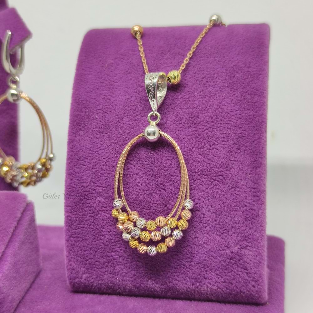 DORİCA OVAL MODEL GÜMÜŞ SET