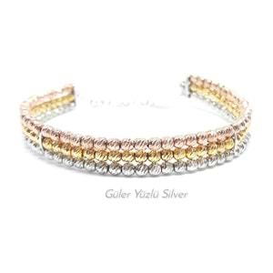 3 SIRA 3 RENK DORİCA BİLEZİK