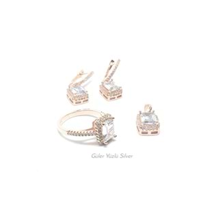 9 MM BAGET 3 LÜ GÜMÜŞ SET