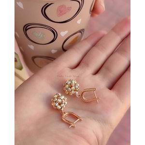 SALLANTILI TOP DORİCA J GÜMÜŞ KÜPE