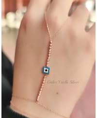 KARE MİNELİ ÇİFT TARAFLI GÜMÜŞ ŞAHMERAN