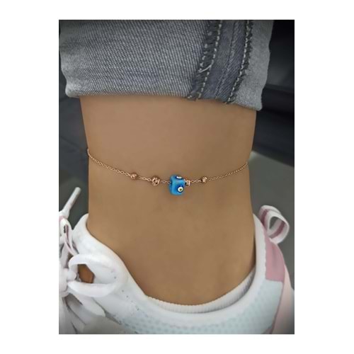 DORİCA BONCUK GÜMÜŞ HALHAL - ROSE ALTIN KAPLAMA (BAKIR)