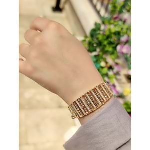 GÖSTERİŞLİ DORİCA GÜMÜŞ BİLEZİK