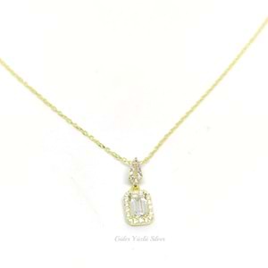 MİNİ BAGET GÜMÜŞ KOLYE