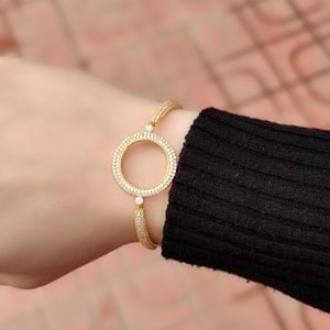 ÇEYREK ALTIN KONULABİLEN ASANSÖRLÜ GÜMÜŞ BİLEKLİK