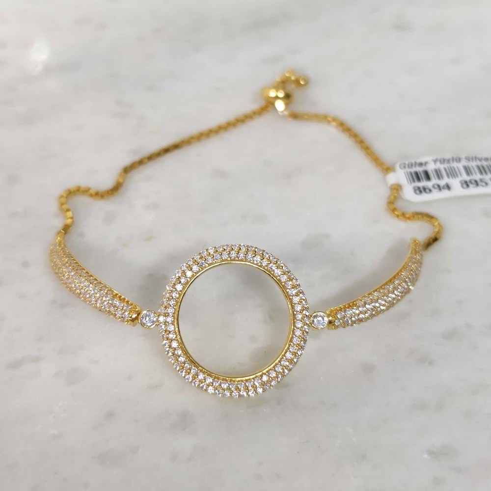 ÇEYREK ALTIN KONULABİLEN ASANSÖRLÜ GÜMÜŞ BİLEKLİK