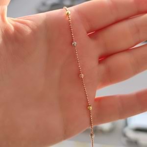 ZARİF DORİCA GÜMÜŞ BİLEKLİK - ROSE BAKIR