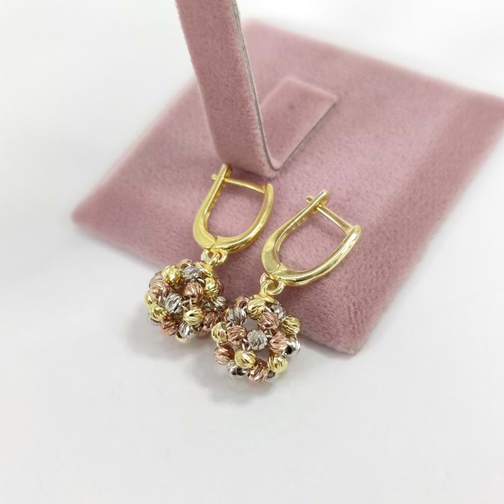 SALLANTILI TOP DORİCA J GÜMÜŞ KÜPE