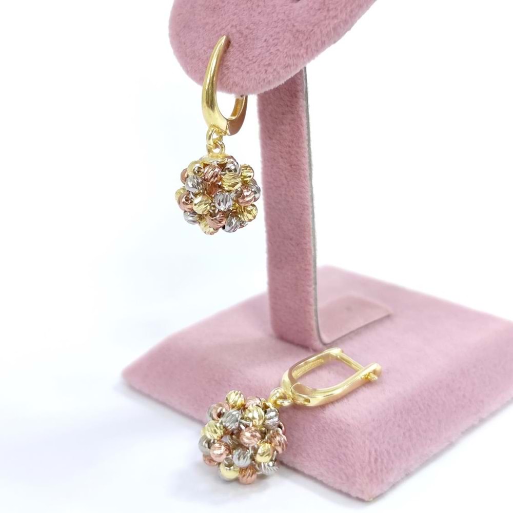 SALLANTILI TOP DORİCA J GÜMÜŞ KÜPE