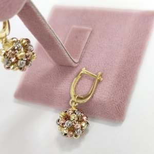 SALLANTILI TOP DORİCA J GÜMÜŞ KÜPE