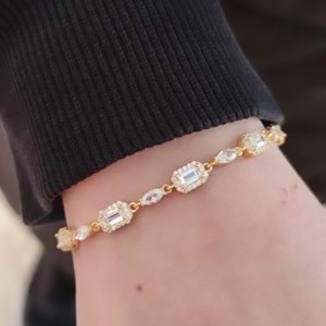 SU YOLU BAGET GÜMÜŞ BİLEKLİK