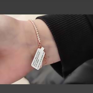 KIRMIZI TAŞLI SU YOLU KALP GÜMÜŞ BİLEKLİK