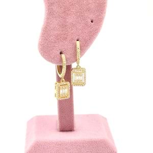 BAGET HALKA GÜMÜŞ KÜPE