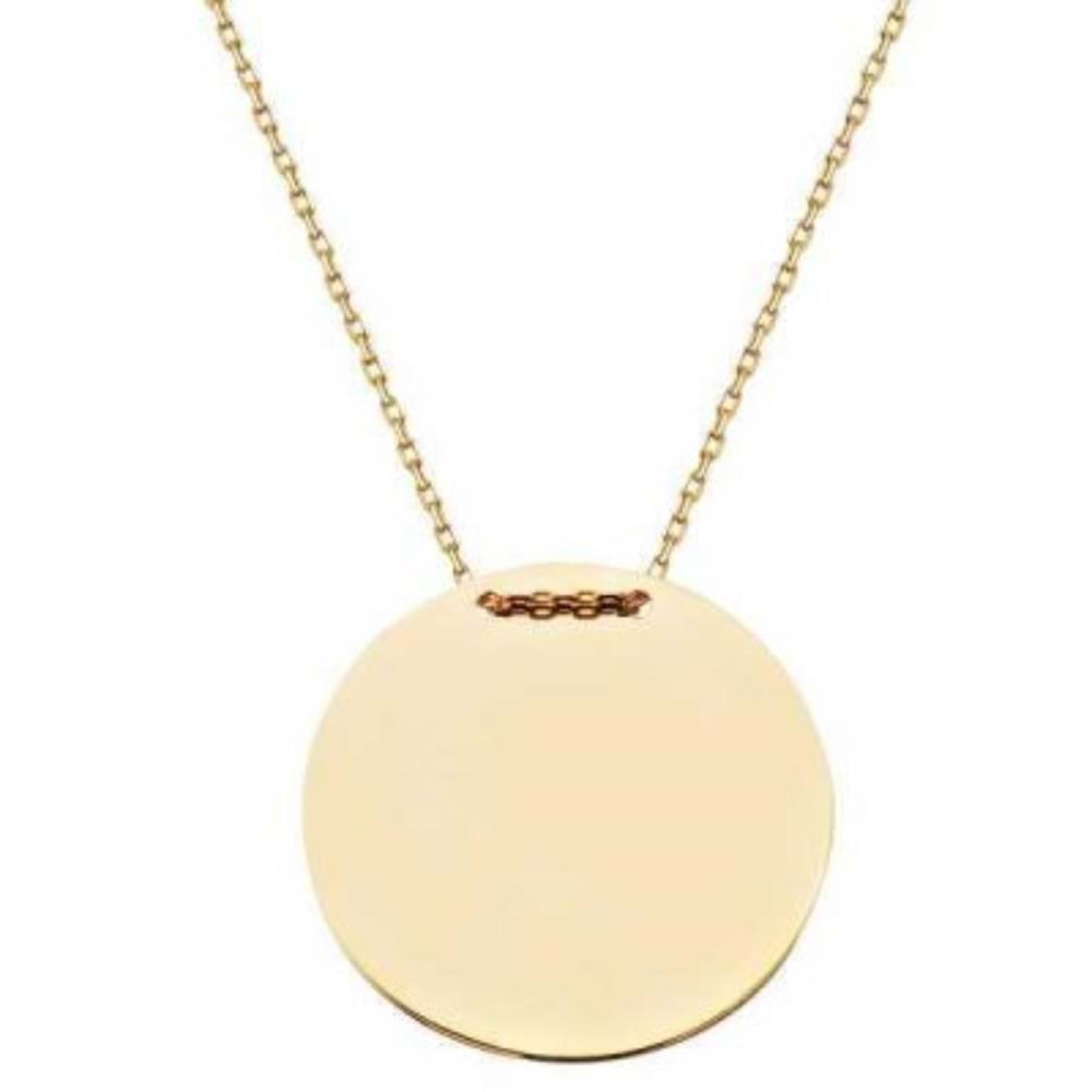 İSİM YAZILABİLEN PLAKA GÜMÜŞ KOLYE