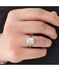 BAGET GÜMÜŞ YÜZÜK