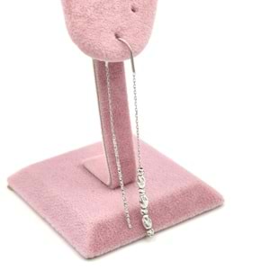 TEKLİ DORİCA ZİNCİRLİ JAPON GÜMÜŞ KÜPE