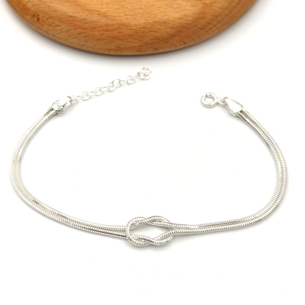 DÜĞÜM GÜMÜŞ BİLEKLİK