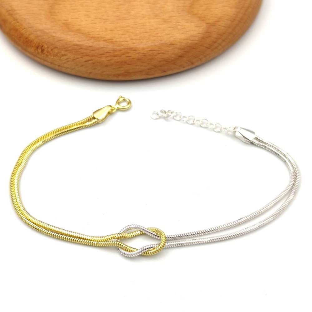 DÜĞÜM GÜMÜŞ BİLEKLİK