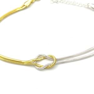 DÜĞÜM GÜMÜŞ BİLEKLİK