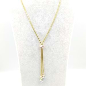 YILAN ZİNCİRLİ DORİCA GÜMÜŞ KOLYE