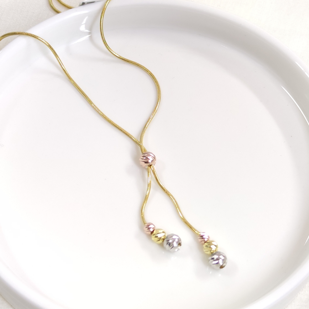 YILAN ZİNCİRLİ DORİCA GÜMÜŞ KOLYE