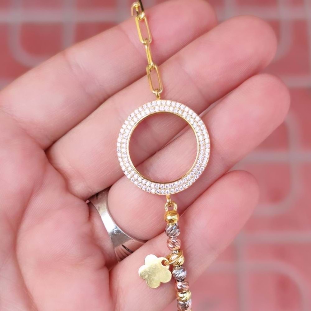 DORİCA VE ATAÇ DETAY ÇEYREK ALTIN KONULABİLEN GÜMÜŞ BİLEKLİK