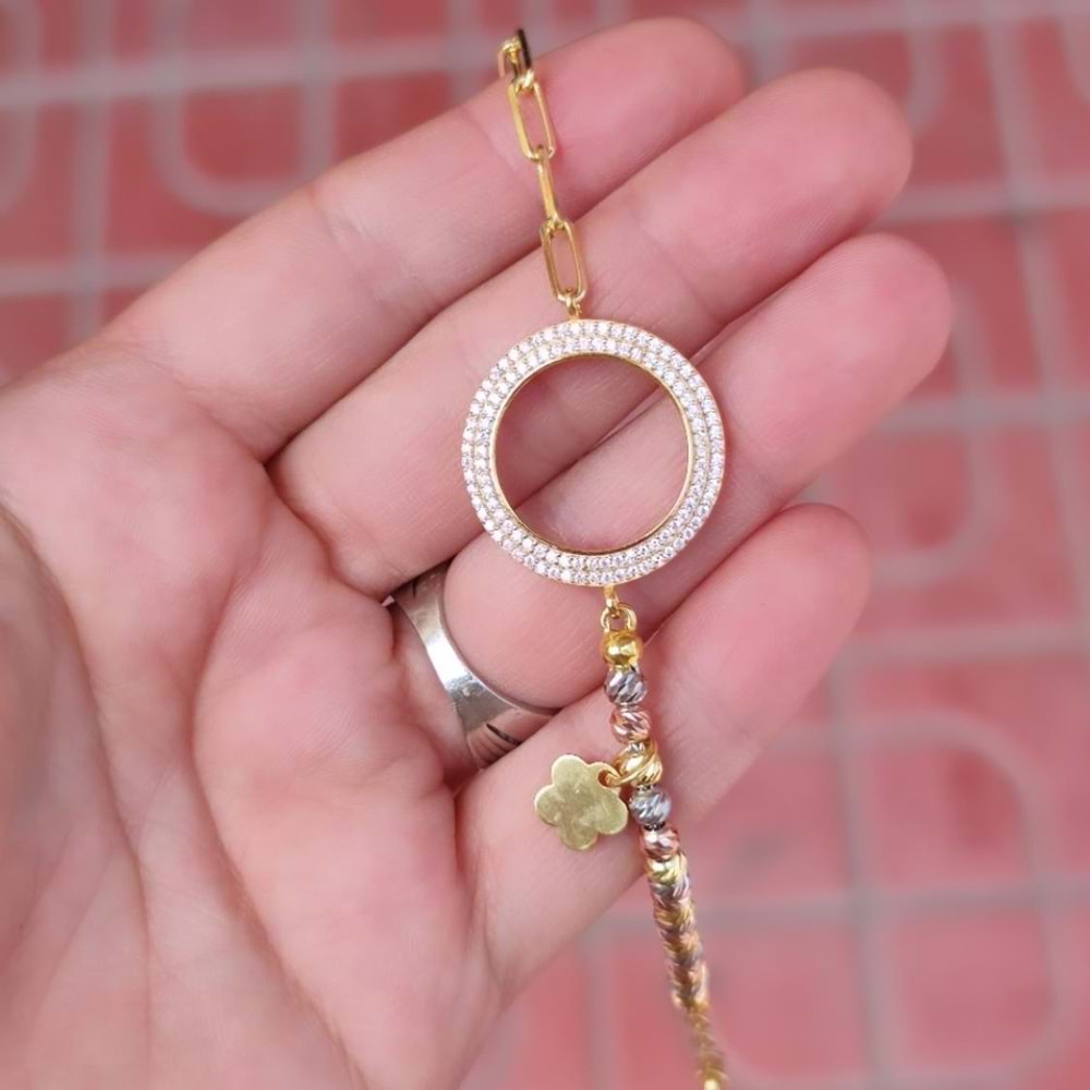 DORİCA VE ATAÇ DETAY ÇEYREK ALTIN KONULABİLEN GÜMÜŞ BİLEKLİK