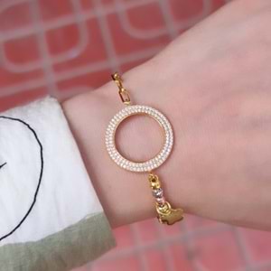 DORİCA VE ATAÇ DETAY ÇEYREK ALTIN KONULABİLEN GÜMÜŞ BİLEKLİK