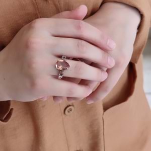 DAMLA SULTANİT GÜMÜŞ YÜZÜK