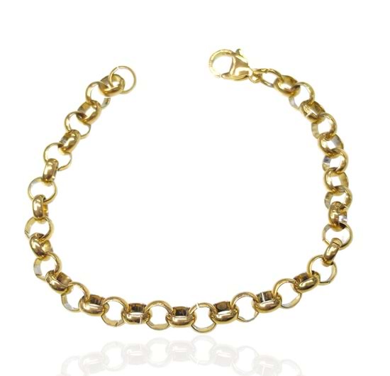 ÇELİK GOLD FORSE ZİNCİR BİLEKLİK