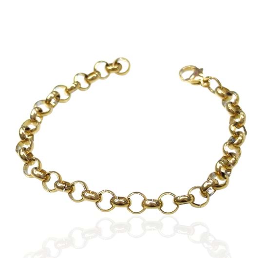 ÇELİK GOLD FORSE ZİNCİR BİLEKLİK