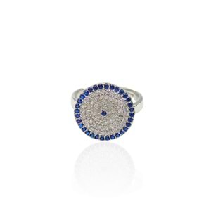 SOSYETE GÖZÜ BÜYÜK NAZAR GÜMÜŞ YÜZÜK