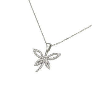 YUSUFCUK GÜMÜŞ KOLYE - RODYUM BEYAZ