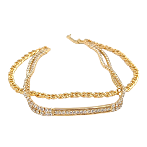 XUPING TAŞLI SU YOLU PLAKA KOMBİN BİLEKLİK