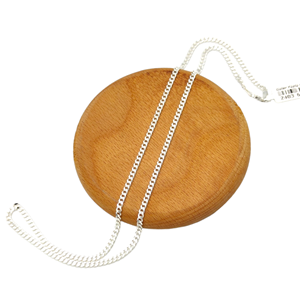 3 MM GURMET ERKEK GÜMÜŞ ZİNCİR KOLYE 65 CM