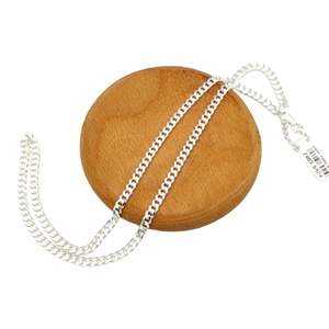 4,50 MM GURMET ERKEK GÜMÜŞ ZİNCİR 65 CM