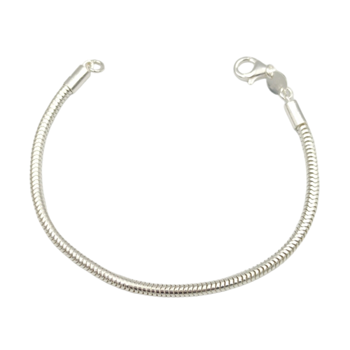 ITALY 3 MM BORU GÜMÜŞ ZİNCİR BİLEKLİK
