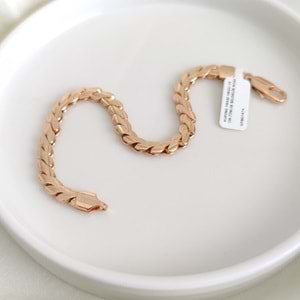 XUPING YASSI ÖRGÜ 19 CM ZİNCİR BİLEKLİK ROSE