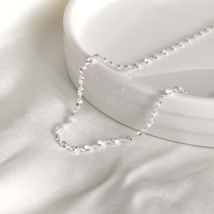 İTHAL PARLAK 2, MM 56 CM BURGU HALAT GÜMÜŞ ZİNCİR KOLYE