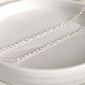 İTHAL PARLAK 2, MM 56 CM BURGU HALAT GÜMÜŞ ZİNCİR KOLYE