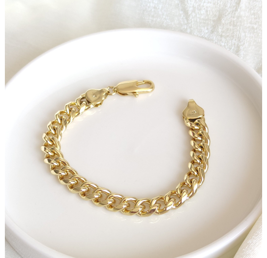 XUPING 1 CM GURMET ZİNCİR GOLD BİLEKLİK 19 CM