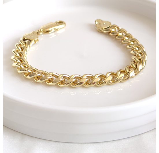 XUPING 1 CM GURMET ZİNCİR GOLD BİLEKLİK 19 CM