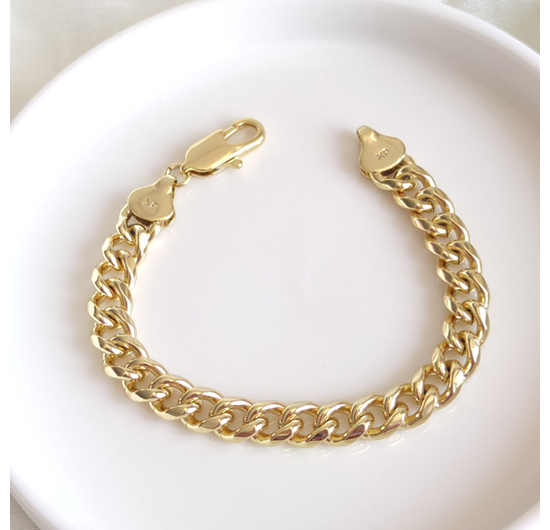 XUPING 1 CM GURMET ZİNCİR GOLD BİLEKLİK 19 CM