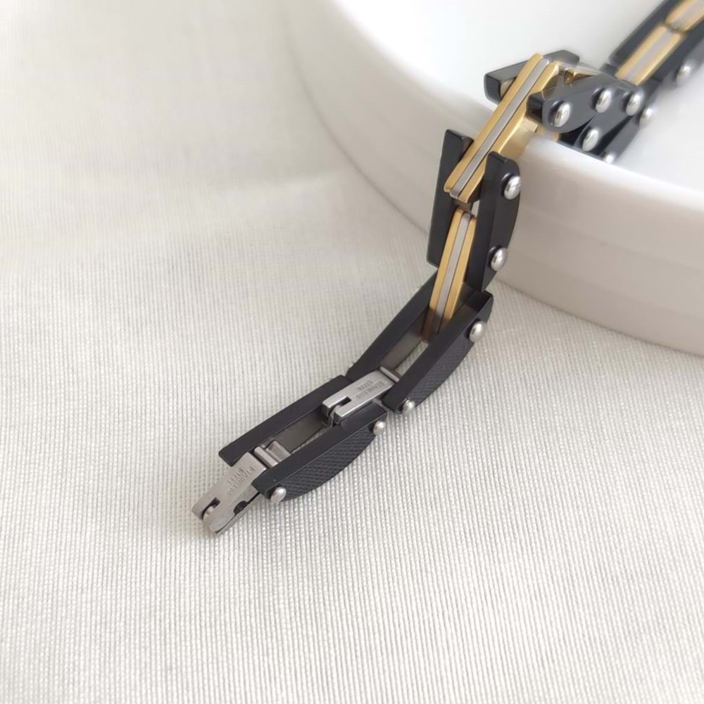 ÇELİK İTHAL KALİTELİ ERKEK BİLEKLİK 20+2 CM