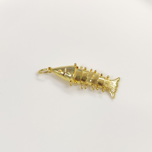 HAREKETLİ SALLANAN BALIK KOLYE UCU 3 CM